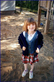 Christina at the playground